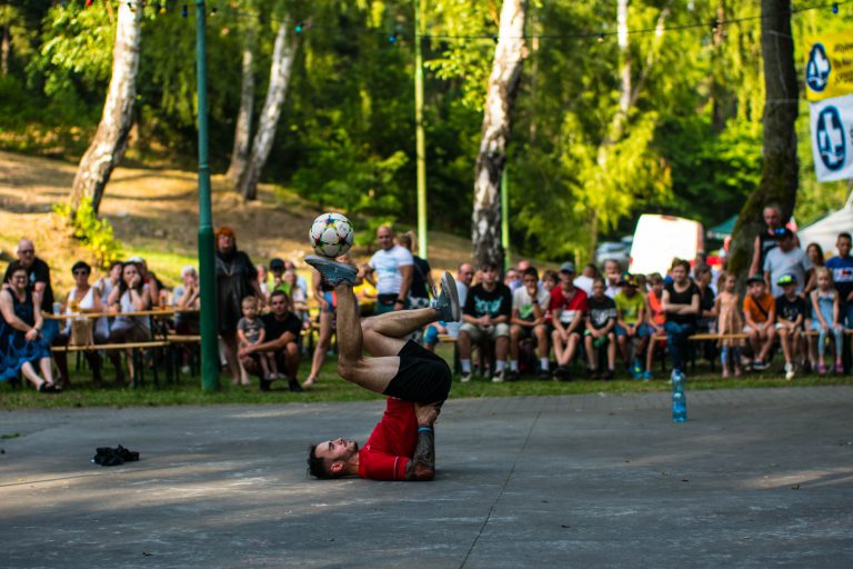 Pokaz trików w Ciborzu